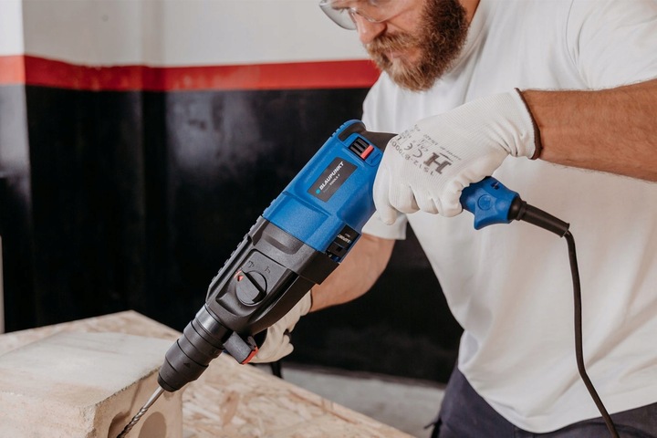 MŁOTOWIERTARKA MŁOT UDAROWY SDS+ 2,8J MOCNA 5300 BPM WALIZKA