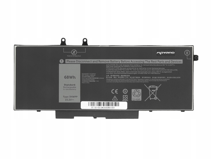 Bateria 3HWPP do Dell Latitude 5401 5410 5501 5510 Precision 3541 3550