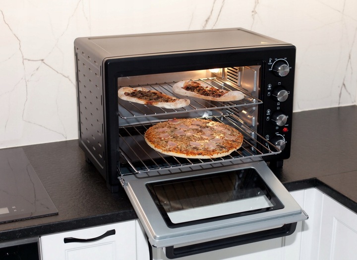 Mini Piekarnik 48L suszarka do grzybów - termoobieg rożno światło 2x