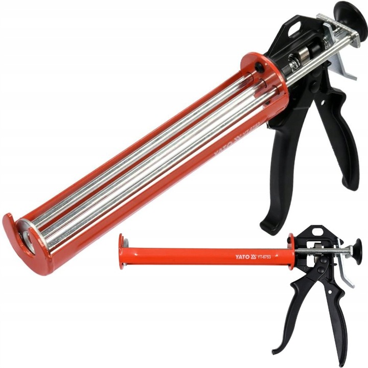 YATO PISTOLET WYCISKACZ DO SILIKONU DO MAS GĘSTYCH FUG KLEJU