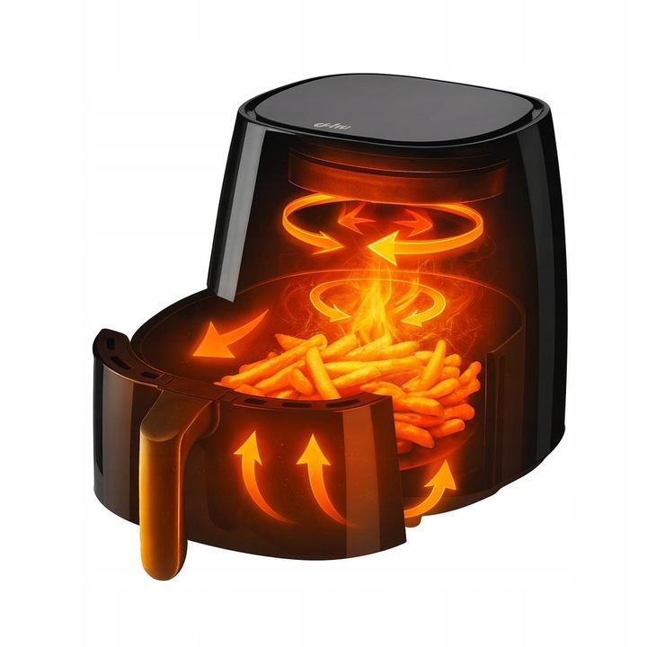 FRYTKOWNICA BEZTŁUSZCZOWA AIR FRYER FRYTOWNICA DUŻA 4L MISA