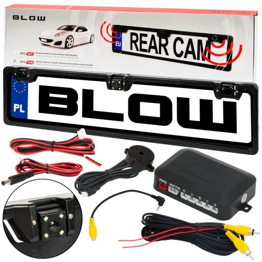 KAMERA COFANIA W RAMCE CZUJNIKI PARKOWANIA ZESTAW