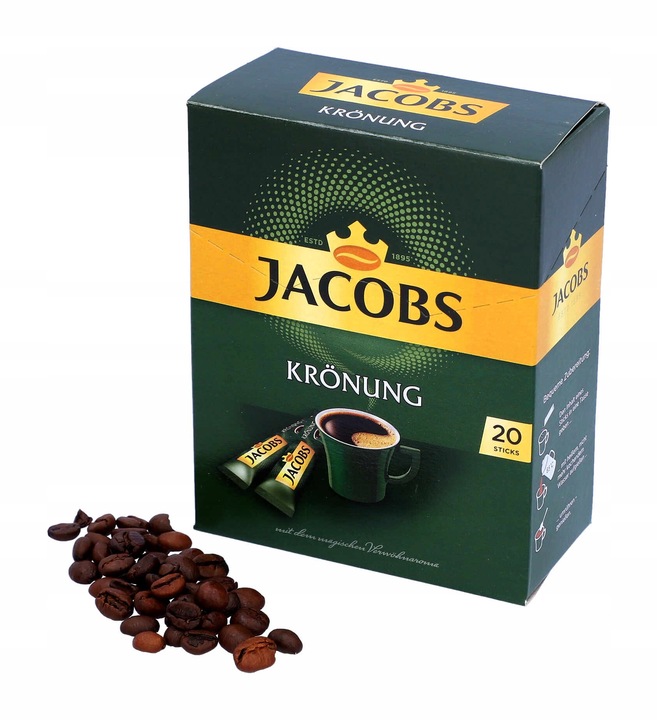 Jacobs Kronung kawa w saszetkach rozpuszczalna 3x20 saszetek 36g z Niemiec