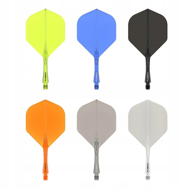 SHAFTY PIÓRKA SYSTEM WINMAU FUSION CZARNY SHORT