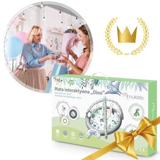 MATA EDUKACYJNA INTERAKTYWNA DLA NIEMOWLĄT KOKON KOJEC GNIAZDO NUKIDO