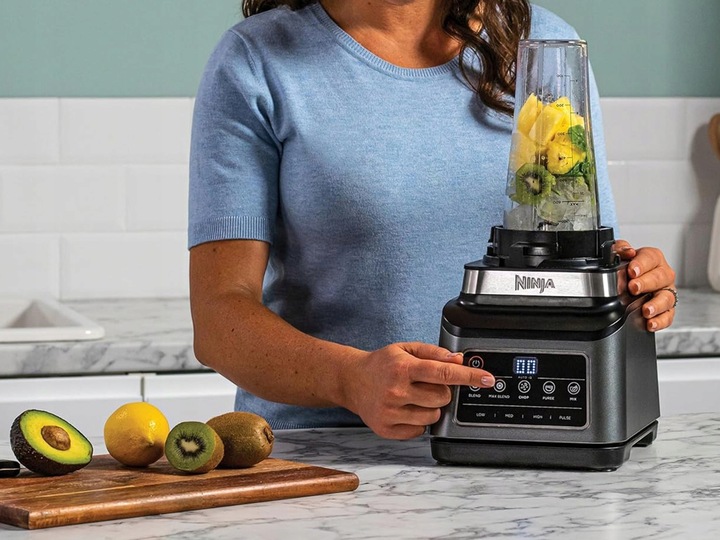 NINJA BLADE - ROBOT KUCHENNY 3w1 1200W AUTO-IQ + BLENDER 2,1L + KUBEK