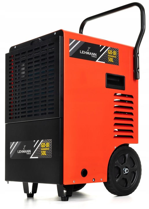 Osuszacz powietrza Wilgoci Pochłaniacz 50L / 24H Przemysłowy Budowlany