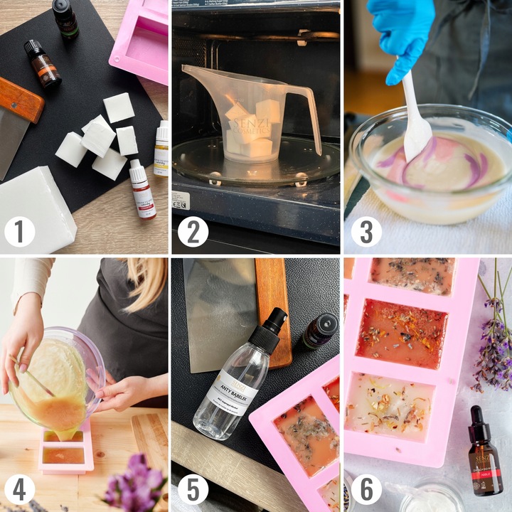 BAZA MYDLANA Glicerynowa Przeźroczysta Tworzenie Mydła Wegańska BEZ