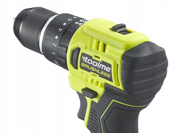 Wiertarko wkrętarka UDAROWA Bez szczotkowa aku 2x21V Li-ion tm030