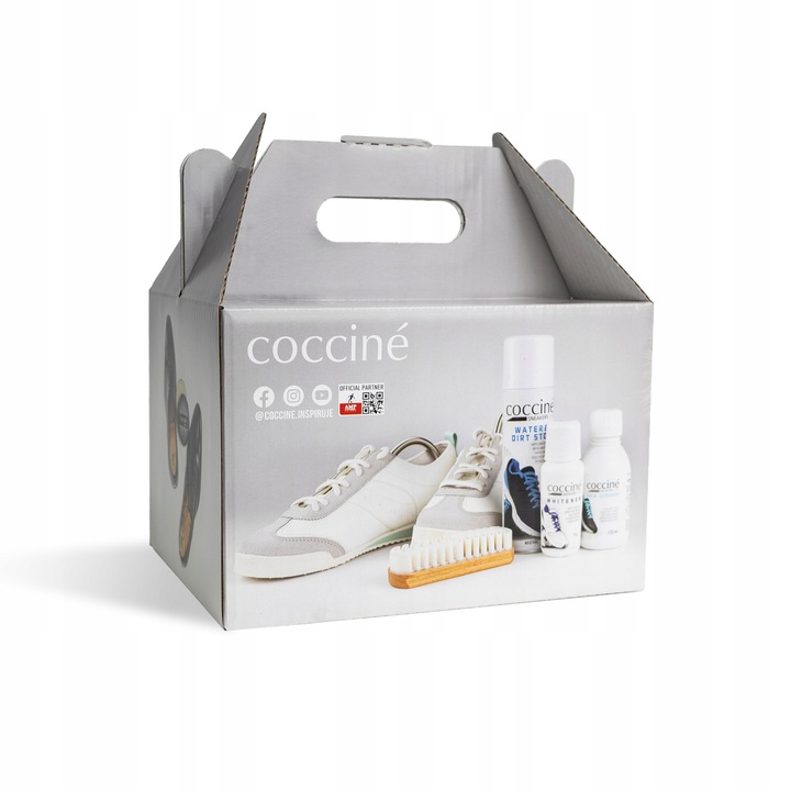 COCCINE ZESTAW DO OCHRONY BUTÓW ZAMSZ I NUBUK UNIWERSALNY IMPREGNAT