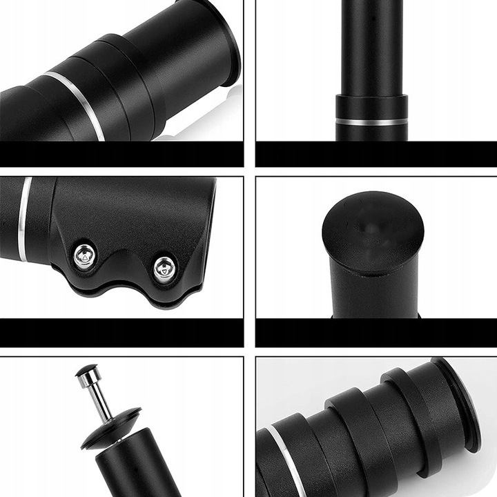 MOSTEK ROWEROWY WSPORNIK PRZEDŁUŻKA KIEROWNICY REGULOWANY A-HEAD 1 i 1/8"