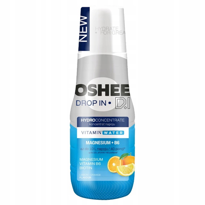 Syropy OSHEE Zestaw: Pomarańcza Cytryna + OSHEE ZERO Grapefruit bez Cukru