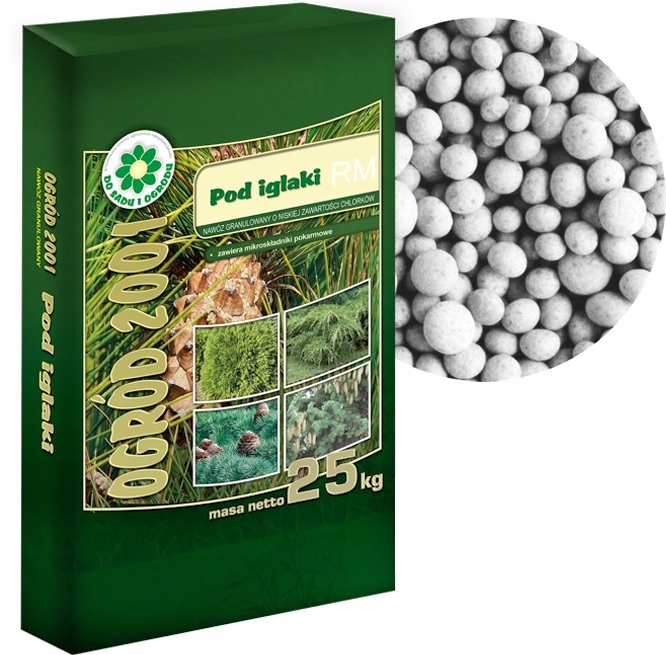 Nawóz pod iglaki SIARKOPOL wieloskładnikowy granulat 25KG do iglaków