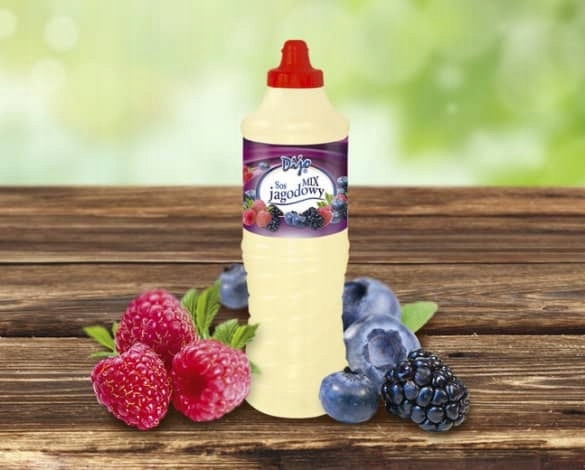 Sos polewa do lodów Topping Dijo Mix Jagodowy 1kg