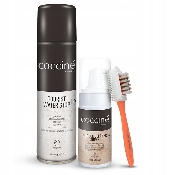 ZESTAW DO PIELĘGNACJI BUTÓW ZAMSZOWYCH NUBUKOWYCH