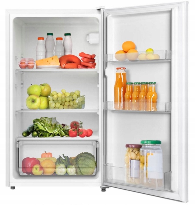 Dobra Mała Lodówka Hotelowa Biurowa Podblatowa 85cm Biała Pojemna