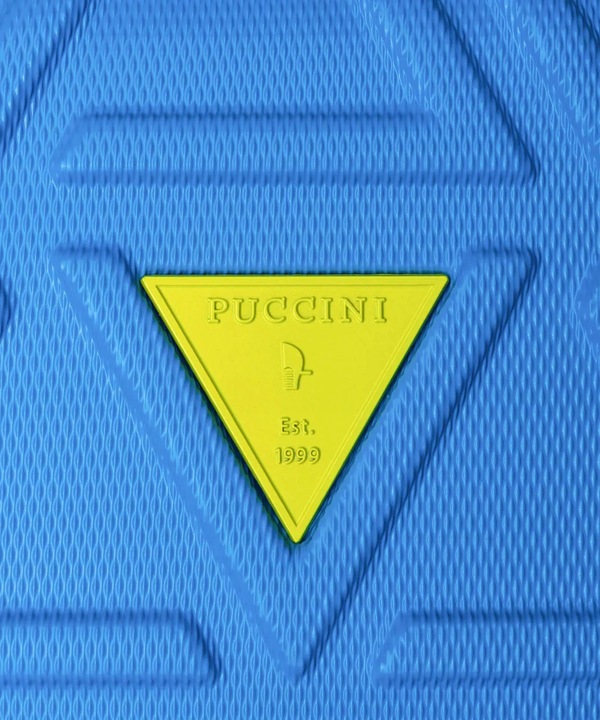 Walizka Średnia Podróżna Na Kółkach Twarda ABS PUCCINI Niebieska ABS018B 7