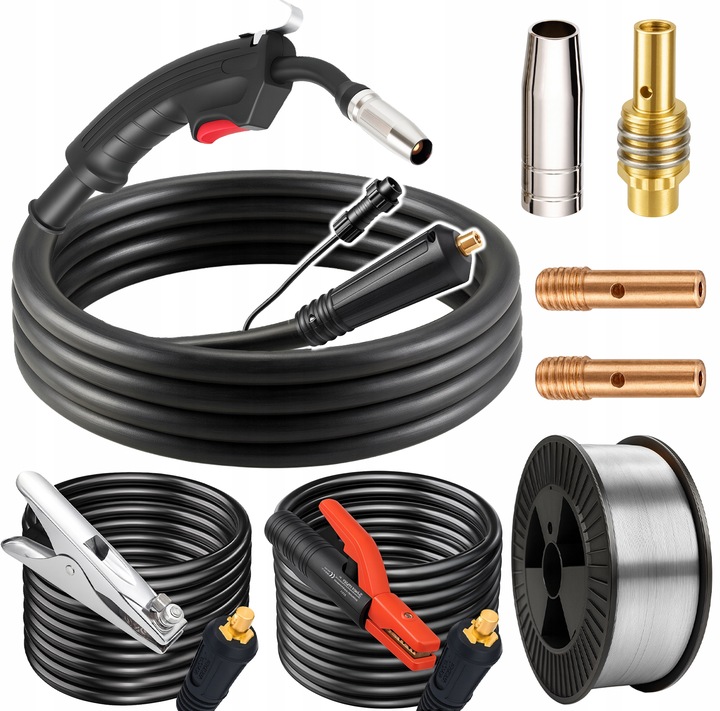 Spawarka INWERTEROWA INWERTOROWA IGBT MIG MAG FLUX MMA migomat MP0128