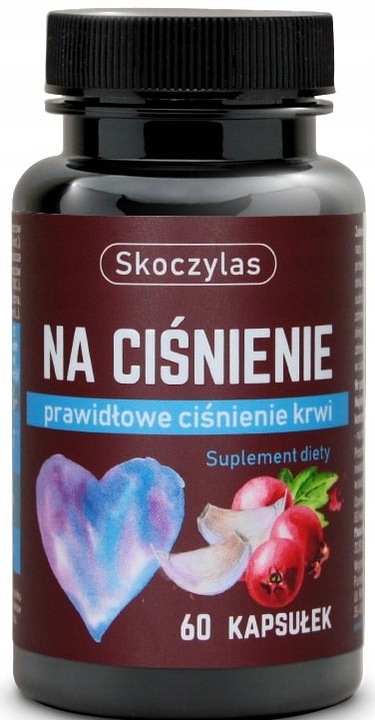 NA CIŚNIENIE 60kaps SKOCZYLAS ARONIA POTAS GŁÓG