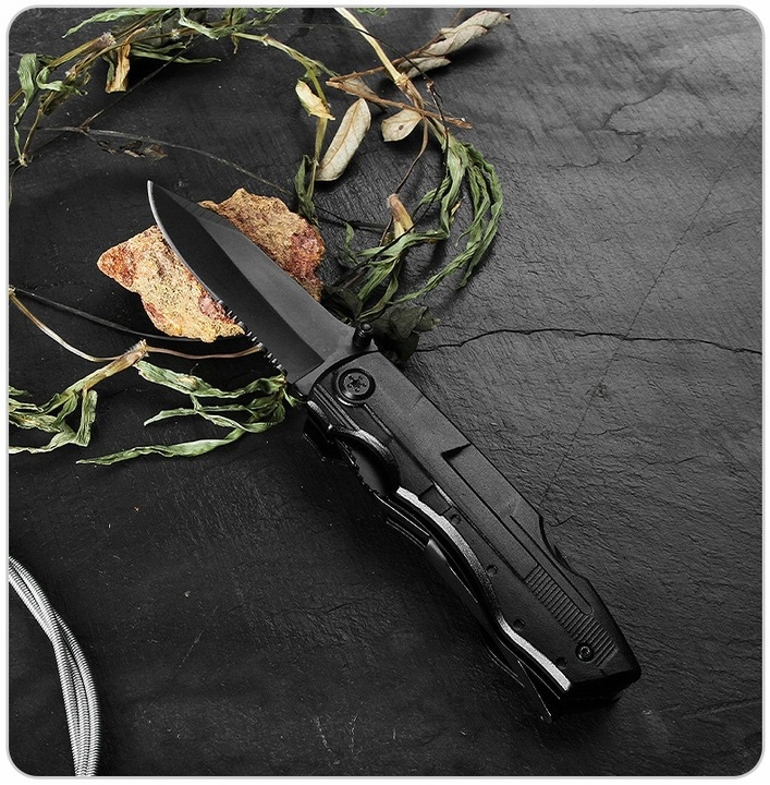 MULTITOOL NARZĘDZIE WIELOFUNKCYJNE SCYZORYK NÓŻ SKŁDANY KOMBINERKI 21w1