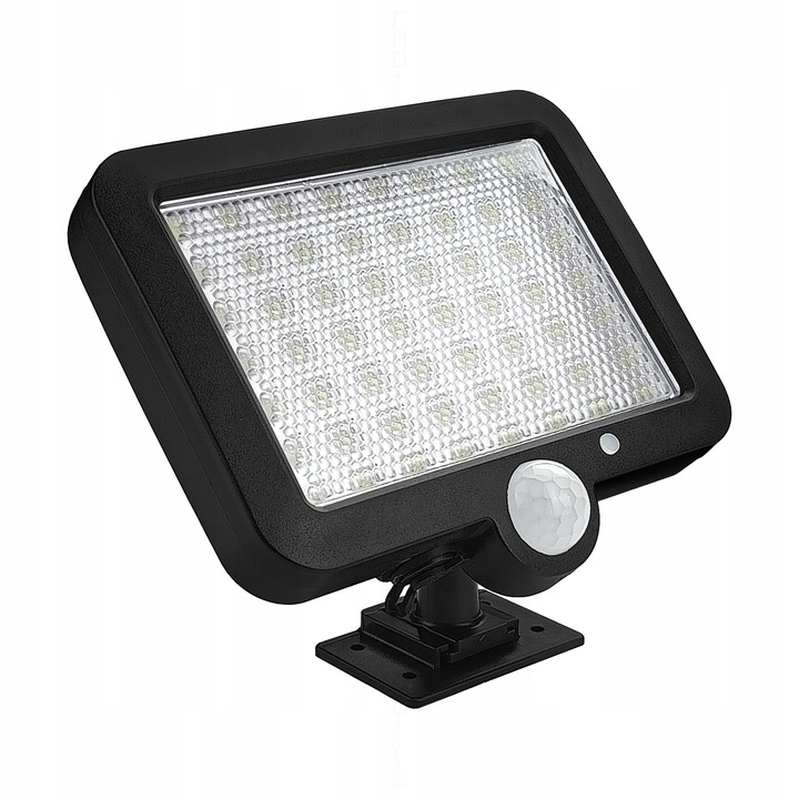 Lampa solarna LED czujnik ruchu zmierzchu Naświetlacz zewnętrzny PIR