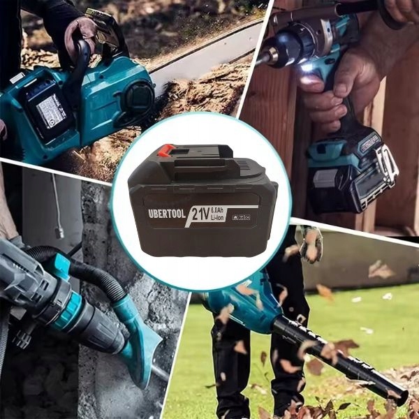 Akumulator jonowo- litowy bateria do elektronarzędzi 21V 6.0Ah