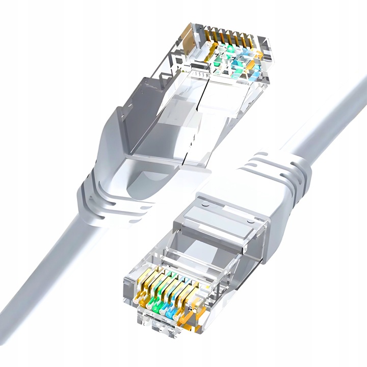 Kabel Sieciowy Lan Cat5e Przewód Ethernet Skrętka Cat 5e UTP KAT 5 RJ45 20m