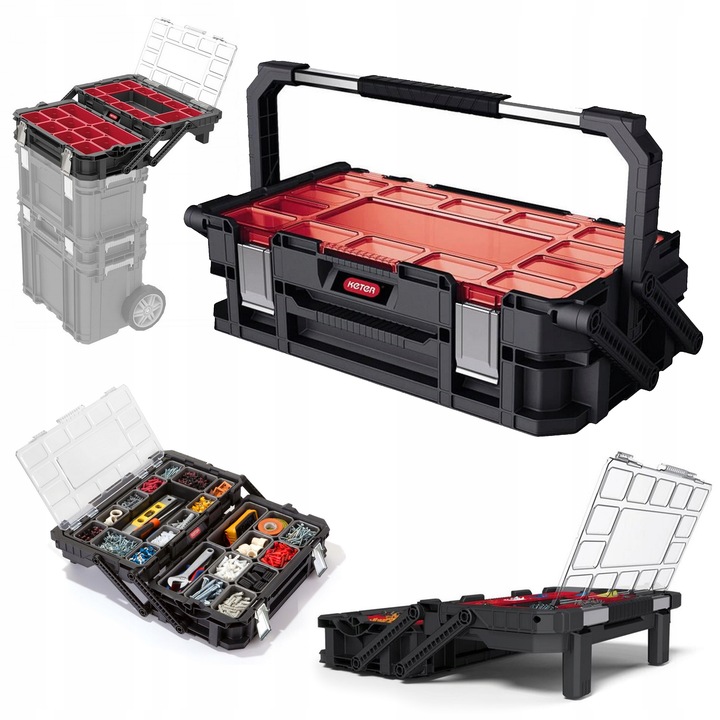 KETER SKRZYNKA NARZĘDZIOWA SMART CANTILEVER CONNECT ORGANIZER 22