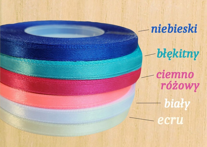 Podziękowanie dla Gości Komunia Chrzest piękny świecznik 10 szt grawer