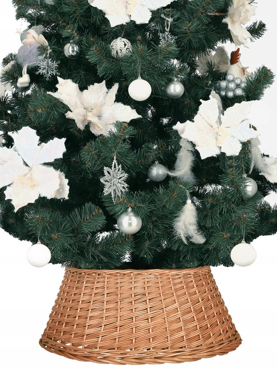 OSŁONA WIKLINOWA Ø60CM NA STOJAK POD CHOINKĘ BOHO