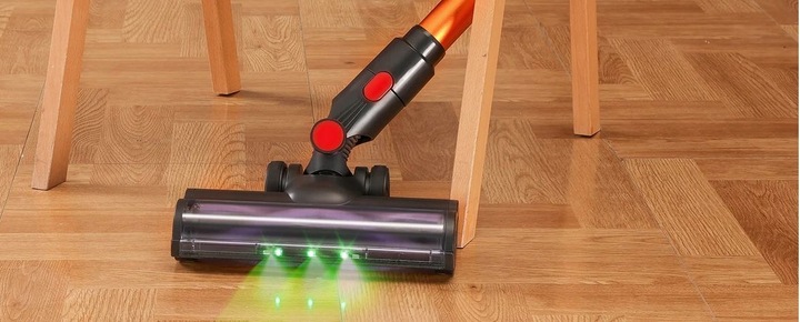 Odkurzacz bezprzewodowy LED ECO 6w1 VACTechPro V15 350W 35000 PA SILNY