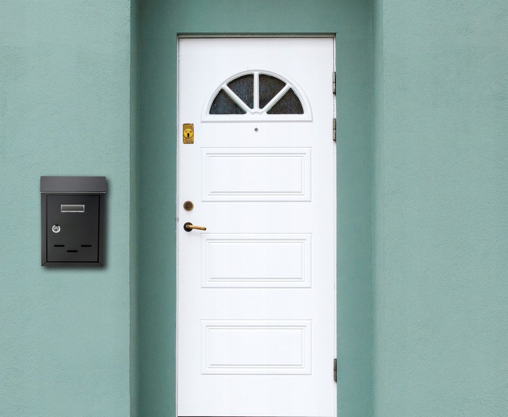 SKRZYNKA na pocztę listy i ulotki POCZTOWA listowa gazety do domu