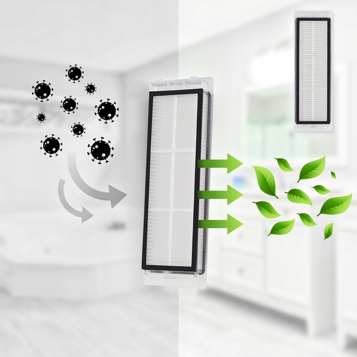 ZESTAW SZCZOTKI FILTRY DO ROBOROCK S5 MAX S6 MAX