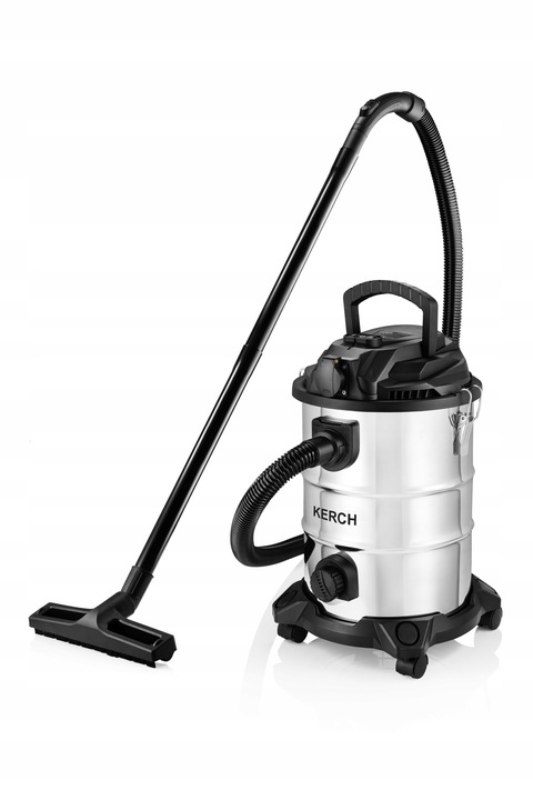 ODKURZACZ PRZEMYSŁOWY BEZWORKOWY MOKRO SUCHO POPIÓŁ GIPS KERCH TYTAN