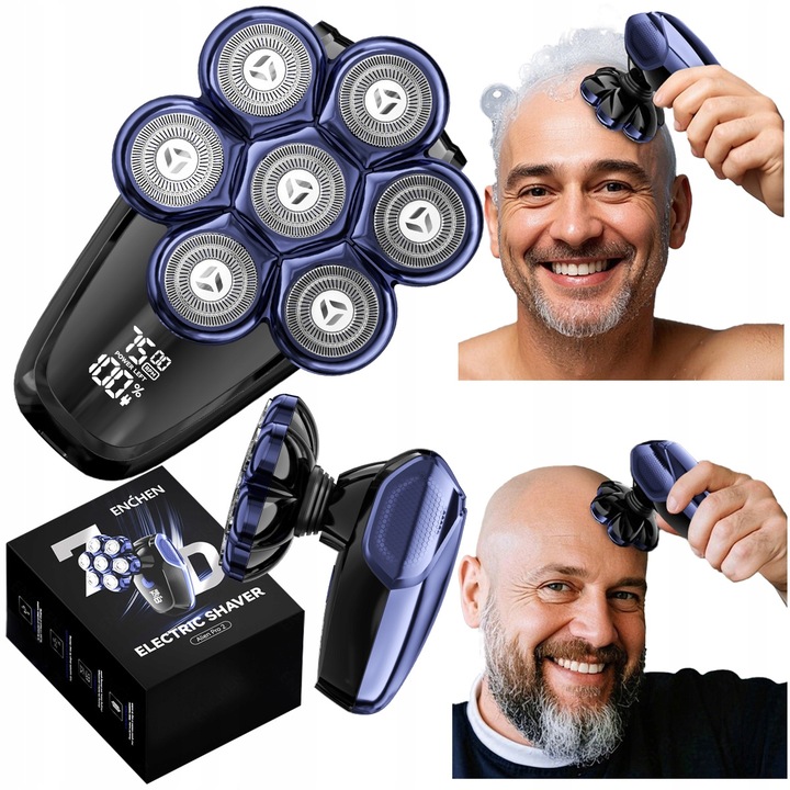 GOLARKA ELEKTRYCZNA MASZYNKA do golenia na łyso ENCHEN Alien Pro 2