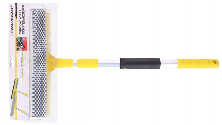 DUNLOP MYJKA ŚCIĄGACZKA DO SZYB OKIEN teleskopowa + odblask