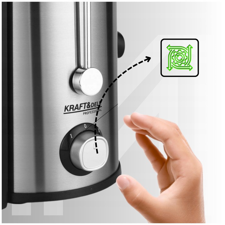 SOKOWIRÓWKA WYCISKARKA DO OWOCÓW I WARZYW ELEKTRYCZNA SAMOCZYSZCZĄCA