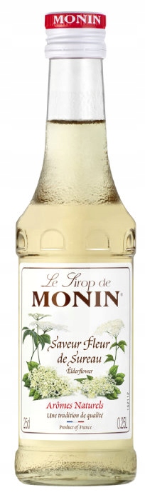 Syrop smakowy MONIN ELDER FLOWER 250 ml
