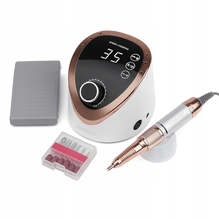 Frezarka Do Paznokci Super Mocna 65W Profesjonalna Clavier FX830