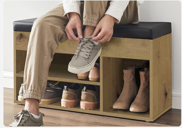 Szafka na buty obuwie artisan z szufladą siedziskiem pojemnikiem