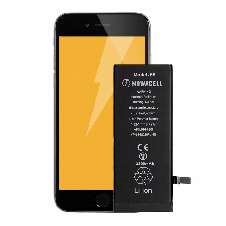 Bateria NOWACELL do iPhone 6S - większa pojemność