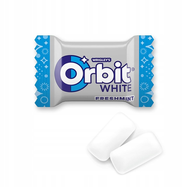 Guma mini ORBIT White 2 drażetki x 300 sz