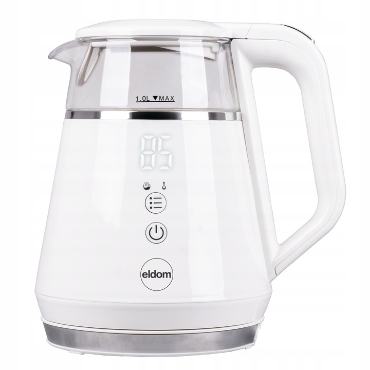 Czajnik bezprzewodowy z regulacją temperatury C505B Eldom 1100W 1L