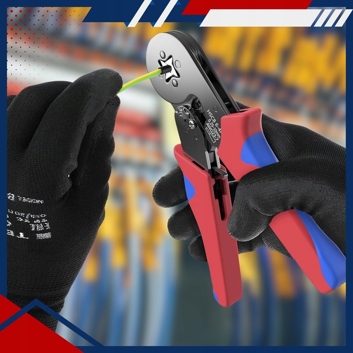 ZACISKARKA PRASKA 1800 TULEJEK KONEKTORÓW KOŃCÓWEK KABLI PRZEWODÓW