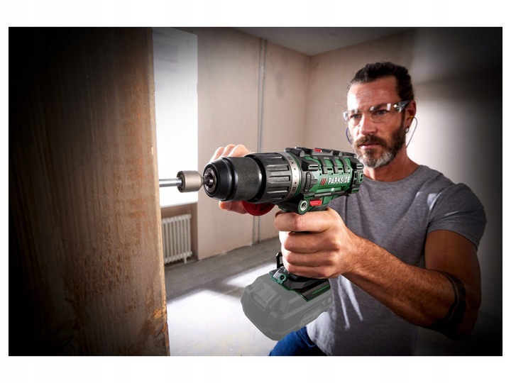 PARKSIDE Akumulatorowa wiertarka udarowa udar PSBSA 20-Li D4 WKRĘTARKA 3075