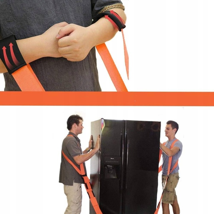 WYTRZYMAŁE PASY DO NOSZENIA MEBLI CIĘŻKICH RZECZY TRANSPORT