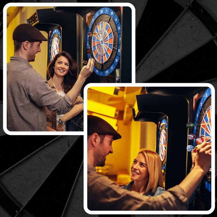 ZESTAW 12 RZUTEK DO DARTA 100 GROTÓW + 42 PIÓRKA RZUTKI DART GRA PALETKI