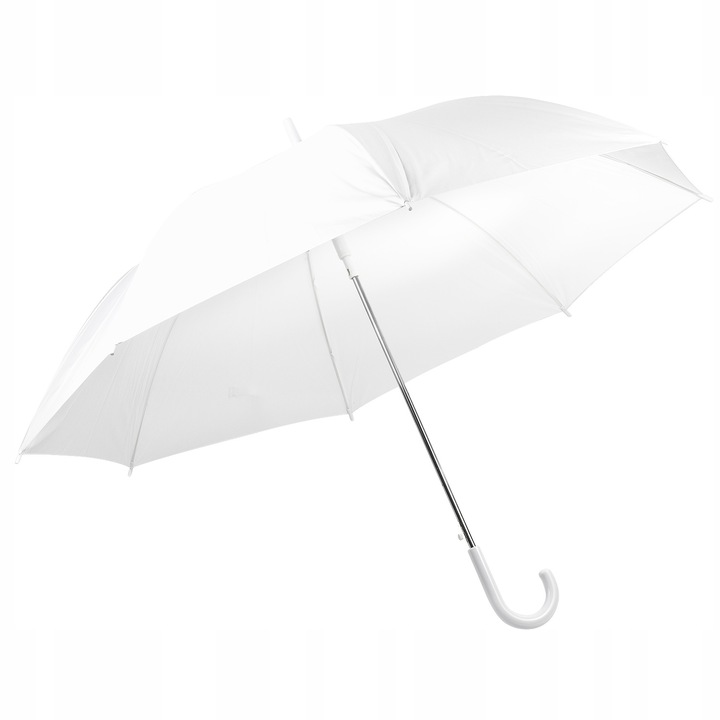 BIAŁY PARASOL biała parasolka ślubna DUŻY XXL