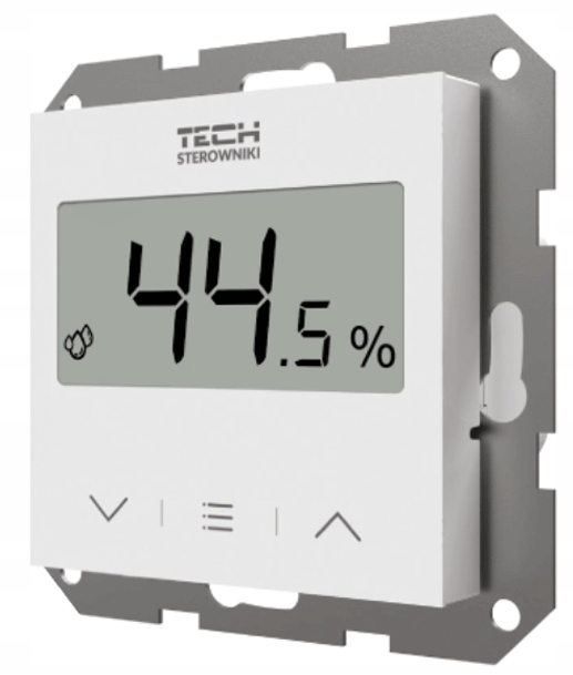 STEROWNIK REGULATOR TERMOSTAT POKOJOWY PODTYNKOWY BIAŁY F-12B TECH L-X TECH