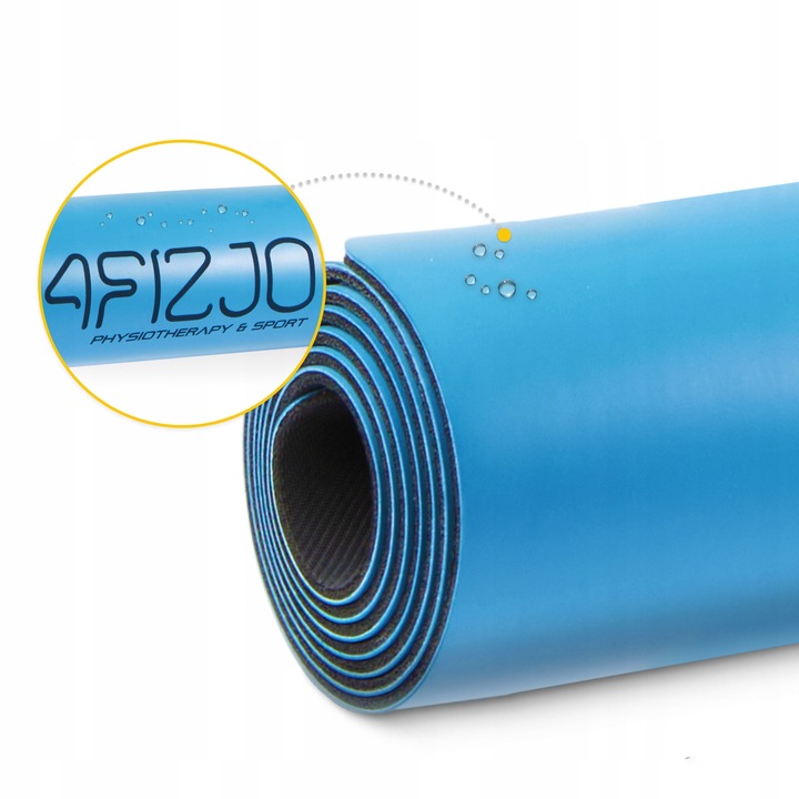 MATA DO JOGI ĆWICZEŃ GIMNASTYCZNA EKOLOGICZNA PROFESJONALNA GUMOWA